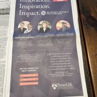 A Great Honor–And the Thrill of a Full-Page Announcement in the New York Times (A-5, Nov 13, 2025)