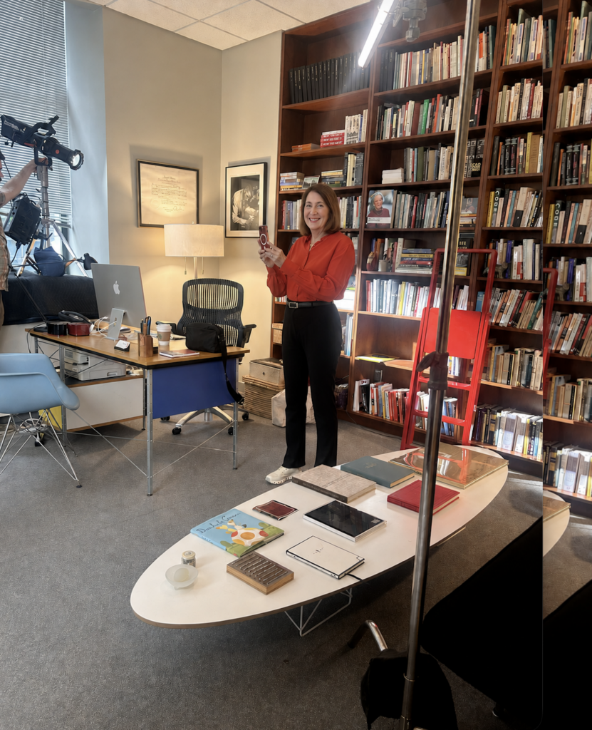 Video shoot for McGraw Prize in Higher Education