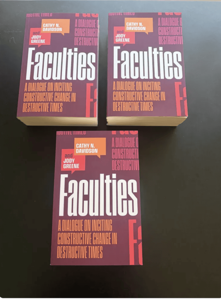 Author Copies Have Arrived Photo by Cathy Davidson
